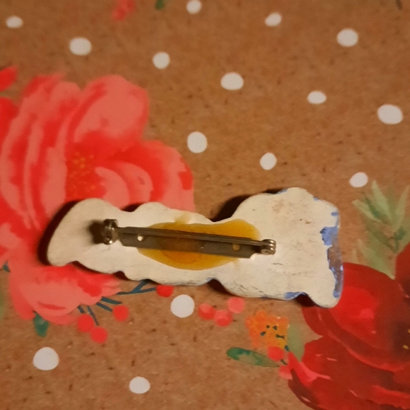 🍀3/15 Alaska Mosquito Vintage Clay Pin - Picture 5 of 5